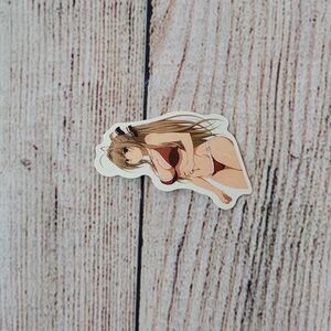 Sexy Anime Girl Sticker NEW